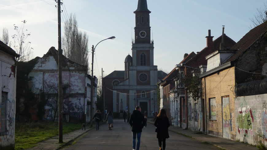 Church in Doel. Photo by Irene Paolinelli