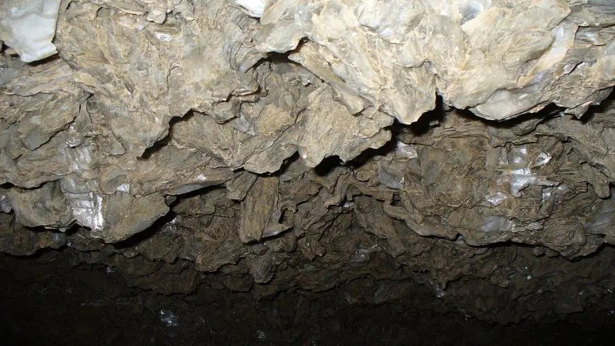 stalactites of sorbas caverns