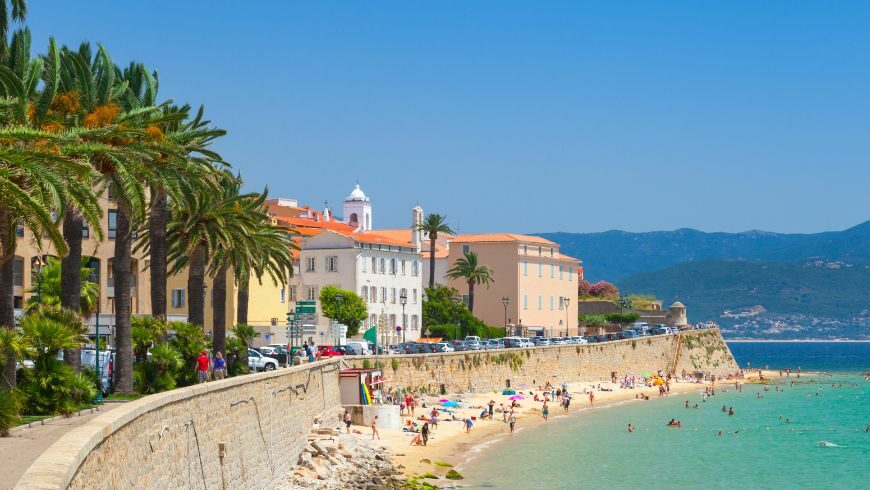 Corsica, city of Ajaccio