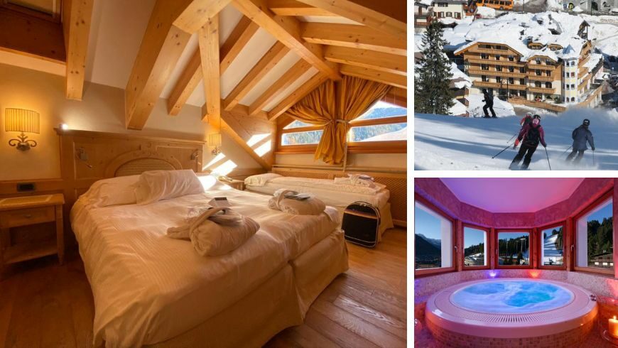 Hotel Diana, one of the most beautiful eco-sustainable hotels in Madonna di Campiglio, very close to the ski slopes
