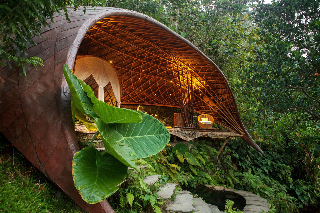 A luxury and sustainable holiday in an eco-cottage in Indonesia