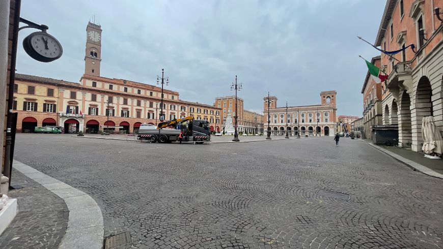 Piazza Saffi in Forlì