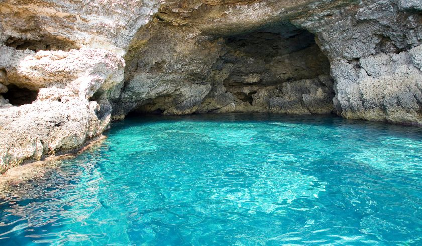 Blue Grotto in Montenegro