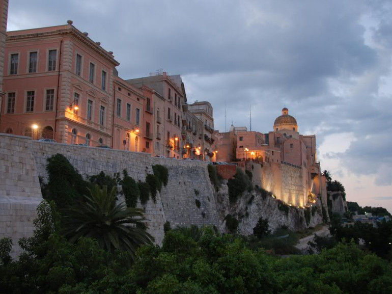 The castle of Cagliari