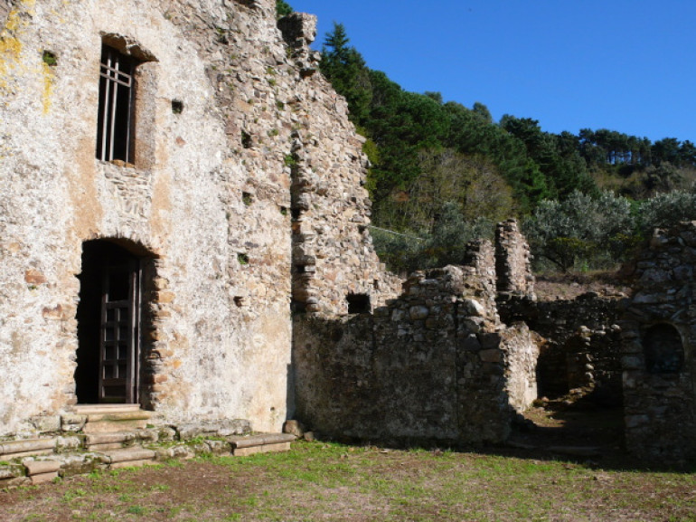 The ruins of the chapel of St. Elias, Curinga, Calabria
