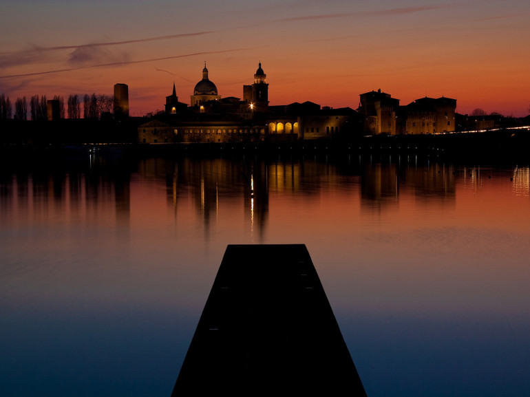 Sunset in Mantua, foto di drs1ump via Flickr