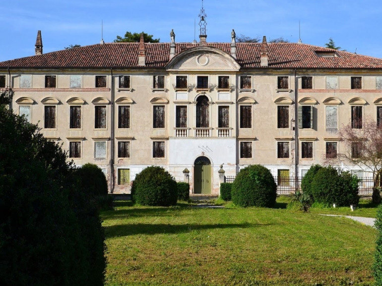 Villa Correr e il suo parco, una delle possibili tappe del bicitour da Montagnana
