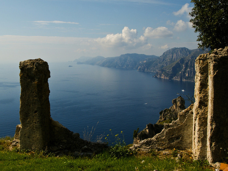 The Amalfi Coast and Capri from the Path of the Gods Praiano. Marite Toledo via Flickr