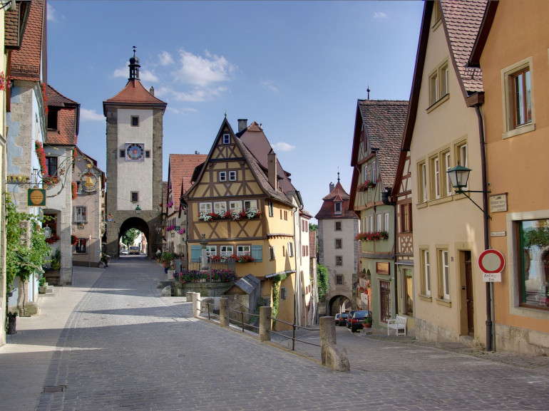 Rothenburg ob der Tauber, foto via Wikipedia
