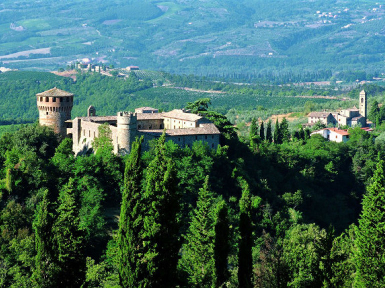 Umbrian estate of Castello della Sala, Orvieto