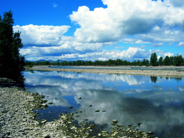 Taro river Natural Park, Parma, Emilia Romagna.