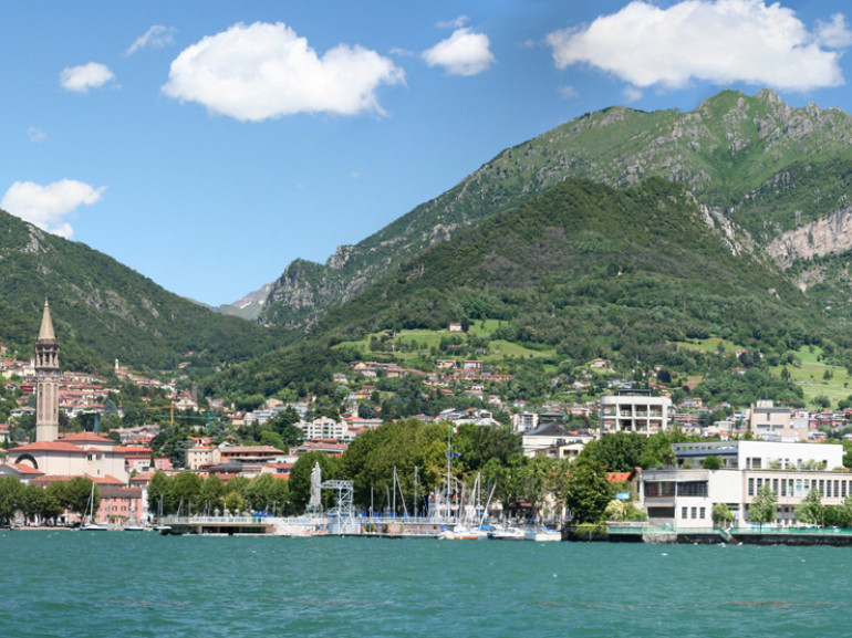 View of Lecco
