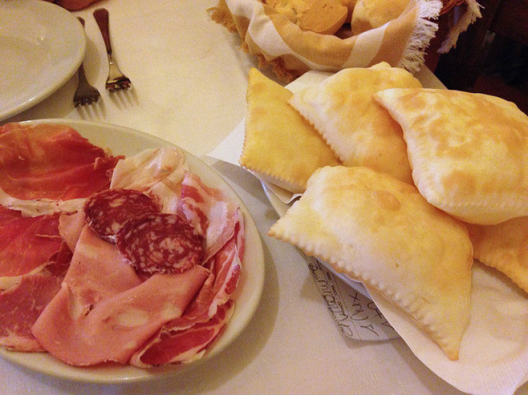 Fried cake and cold-cuts, photo by Jessica Spengler via Flickr