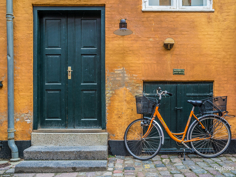 Bike and the door