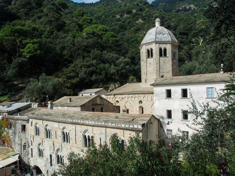 A particular of the abbey of San Fruttuoso