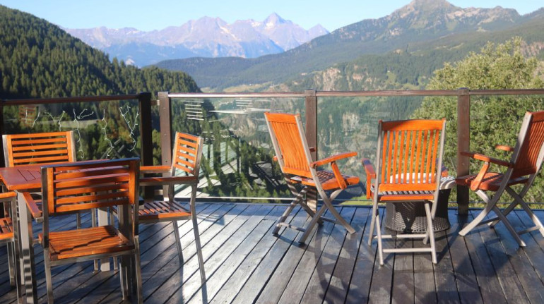 Eco-friendly hotel in Chamois, Aosta Valley